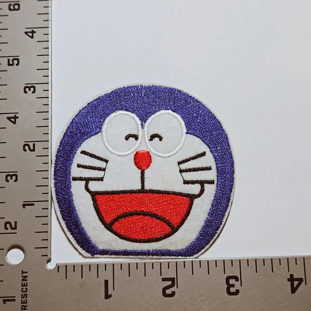 Iron On Patch-Crafts Material DIY‎ Accessory-Doraemon Character Head
